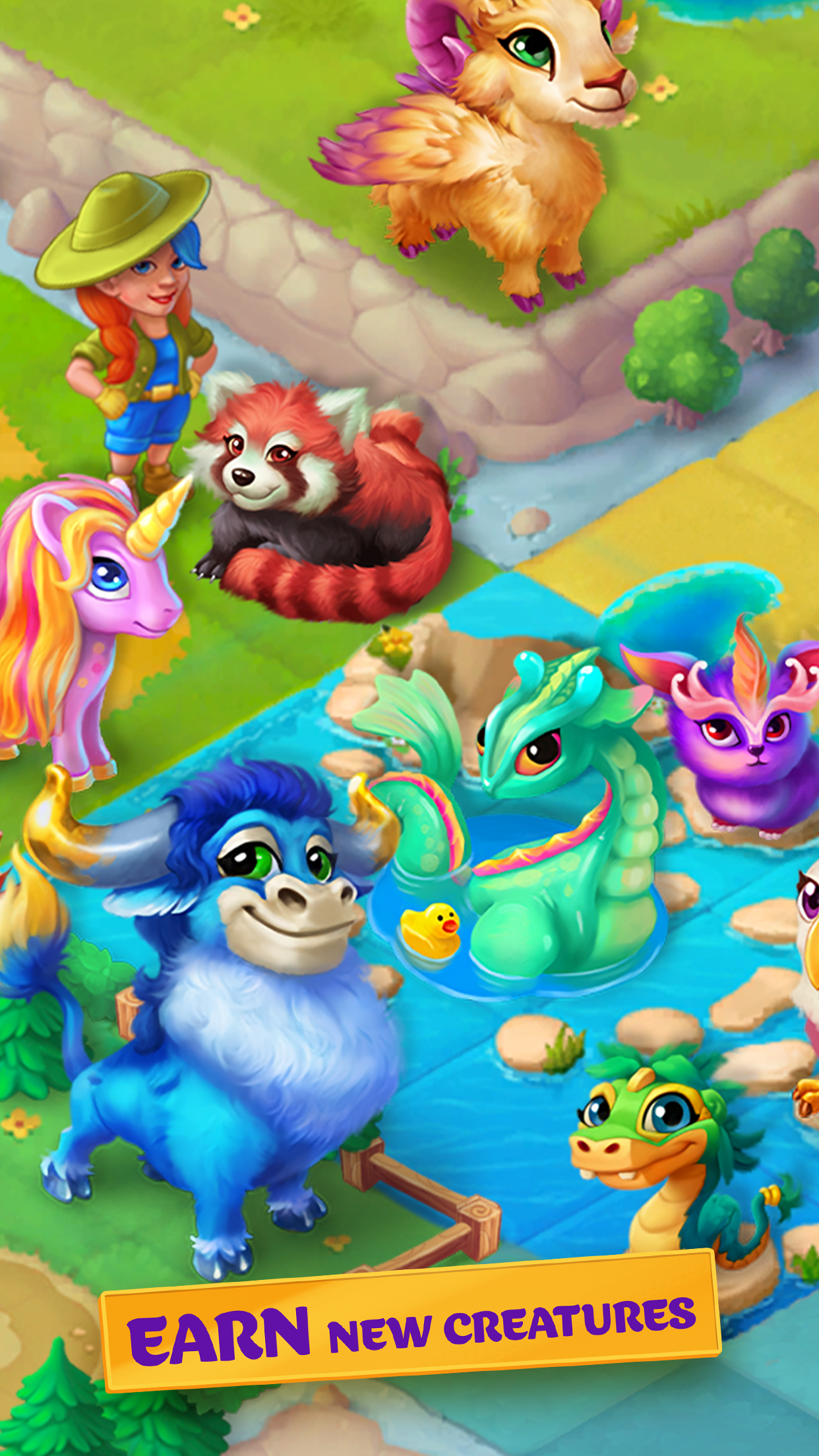 اسکرین شات 5 بازی EverMerge: Fantasy Merge Games
