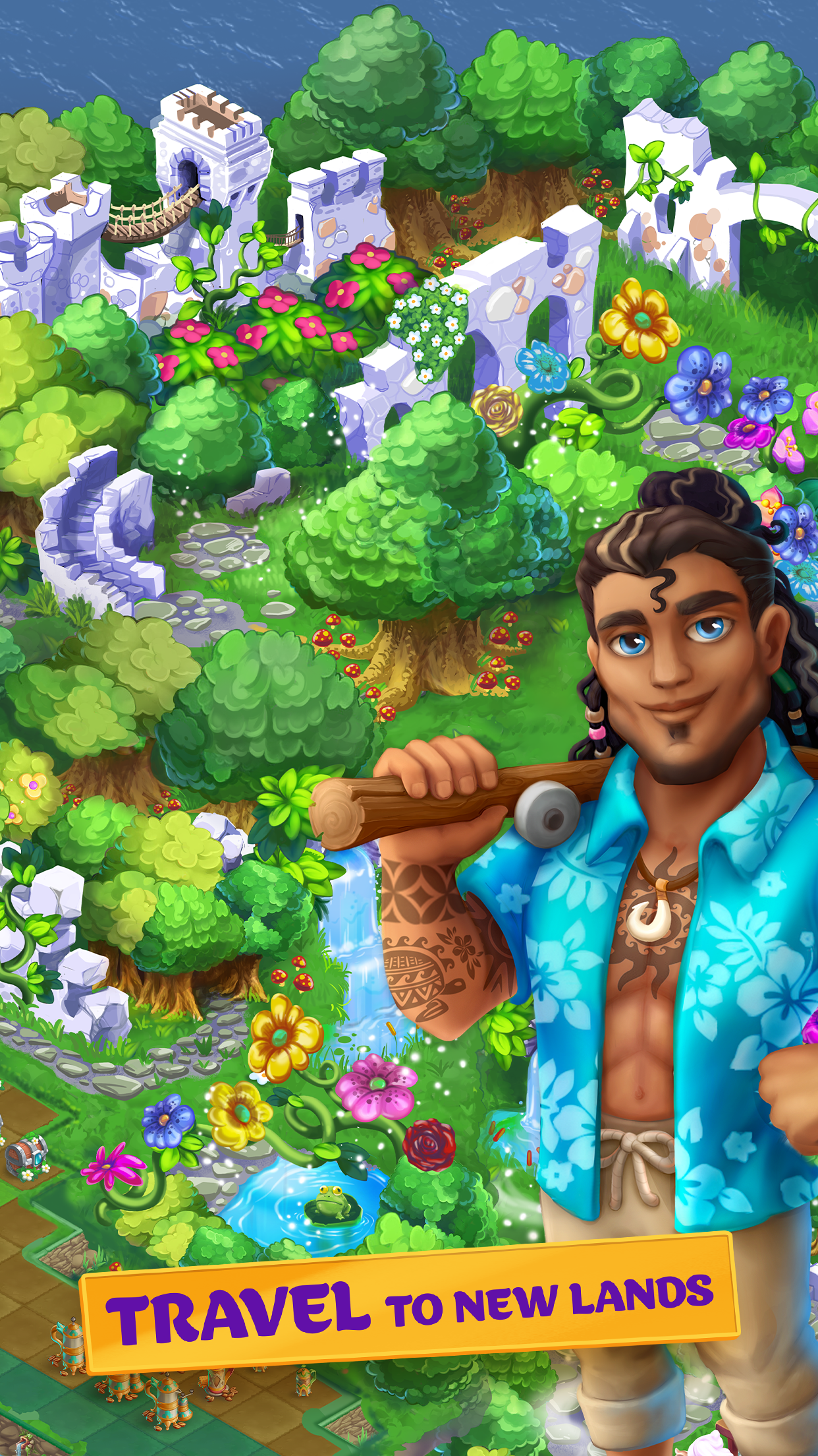 اسکرین شات 6 بازی EverMerge: Fantasy Merge Games