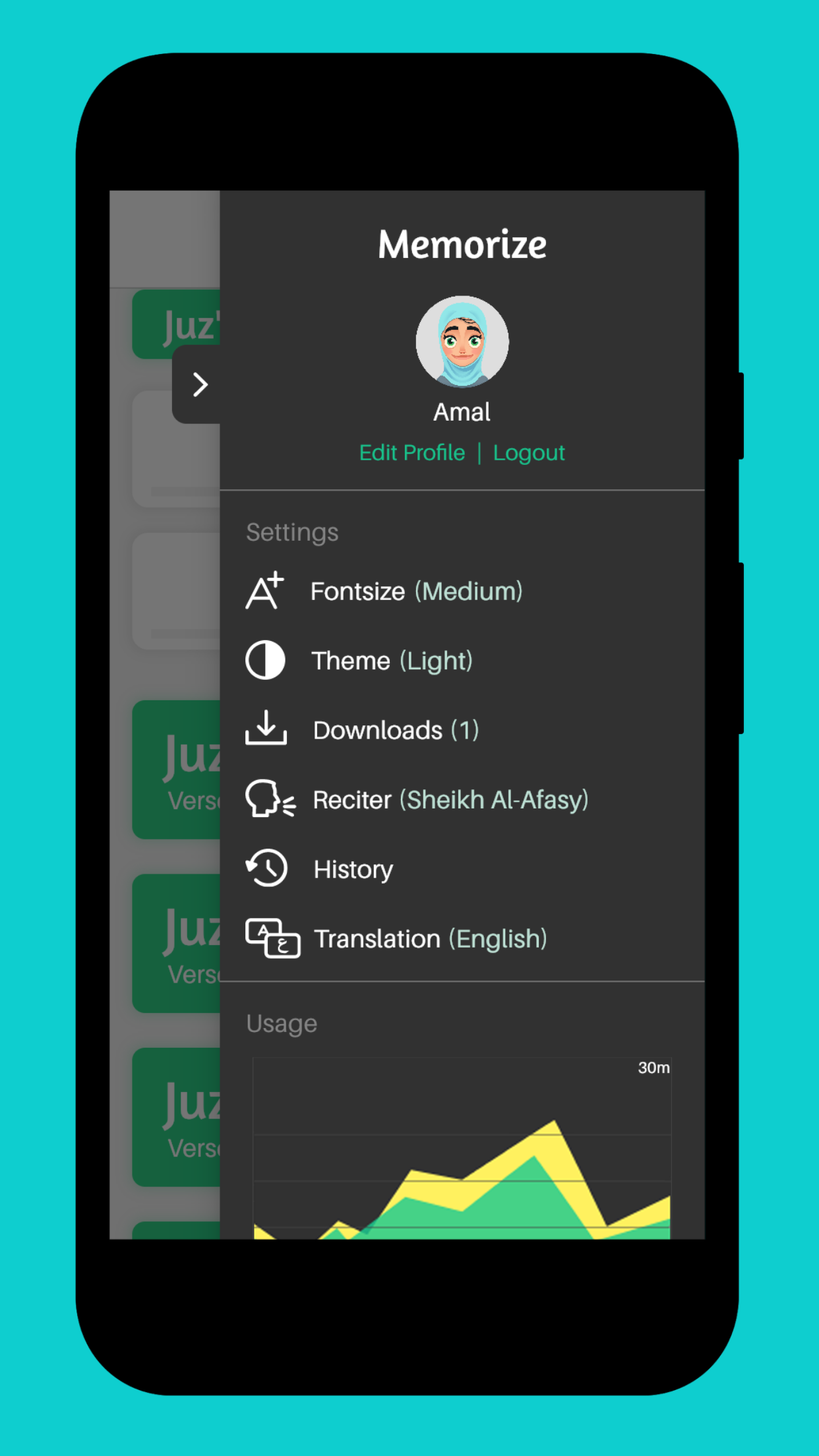 اسکرین شات 5 برنامه Memorize Quran - Muslim Pal®