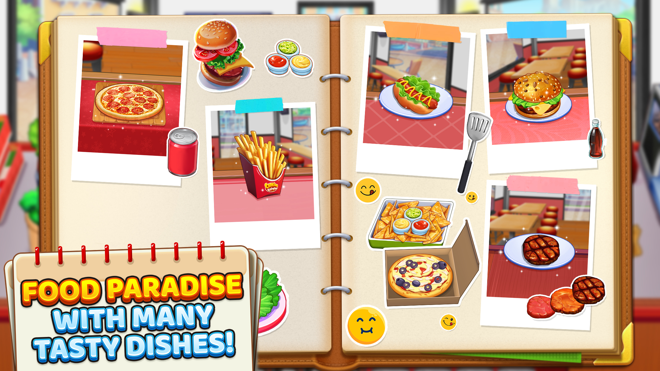 اسکرین شات 5 بازی Cooking Madness: A Chef's Game