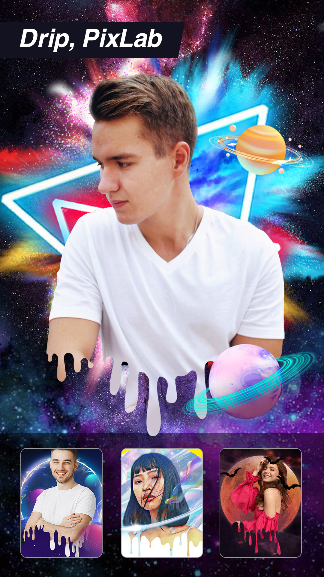 اسکرین شات 4 برنامه PicsApp Photo Editor