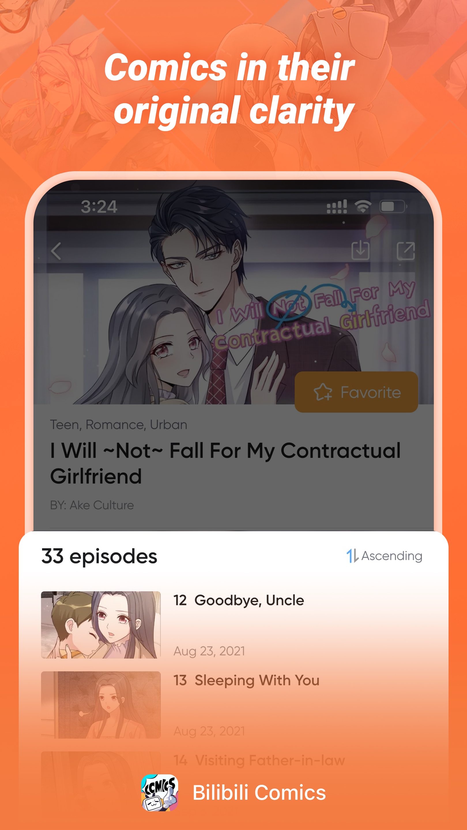 اسکرین شات 6 برنامه BILIBILI COMICS - Manga Reader