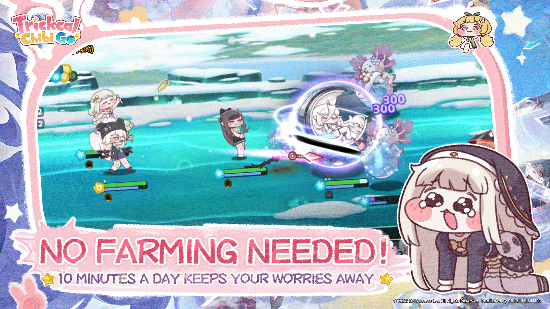 اسکرین شات 1 بازی Trickcal:Chibi Go