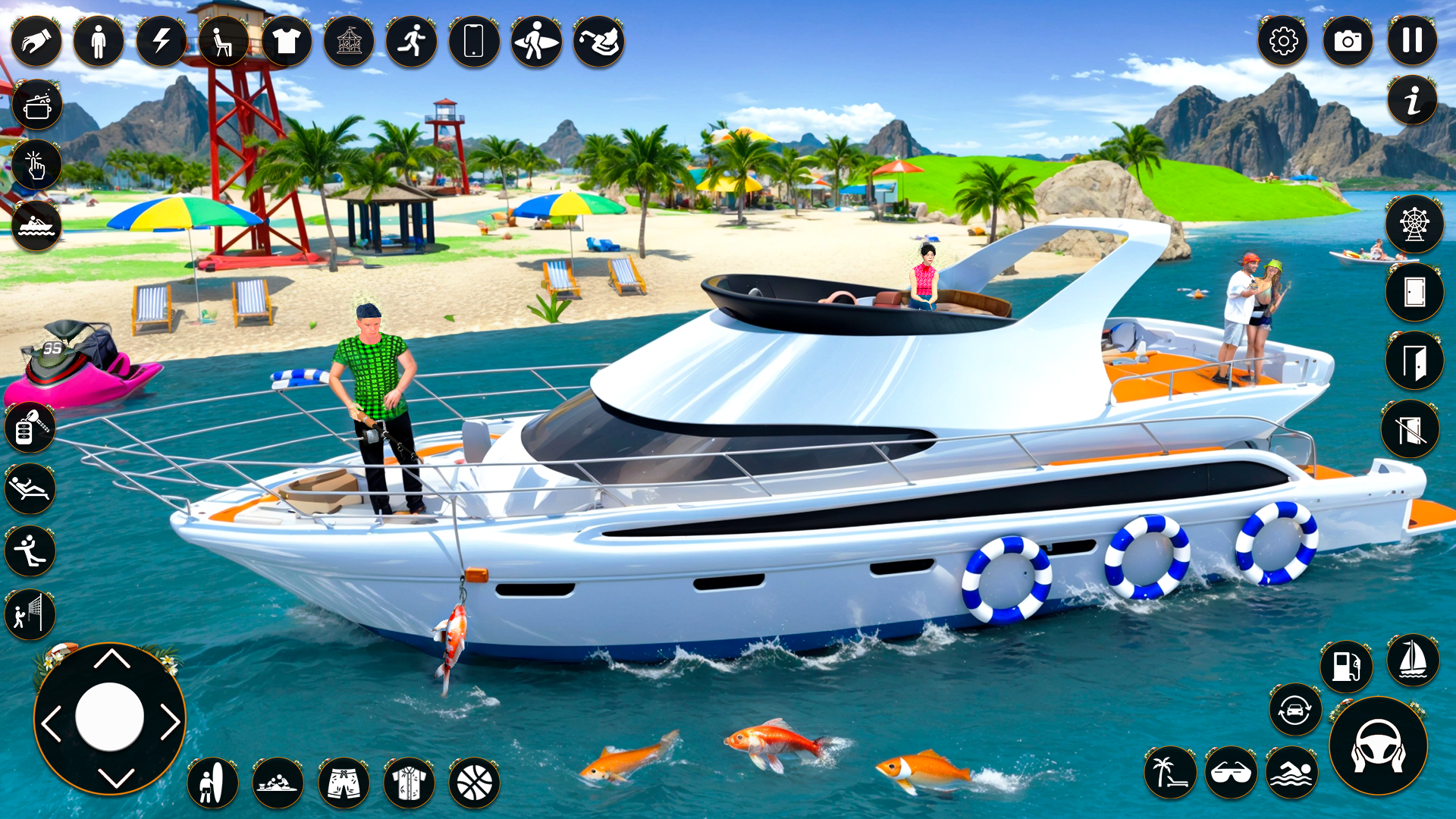 اسکرین شات 2 بازی Virtual Family Summer Vacation