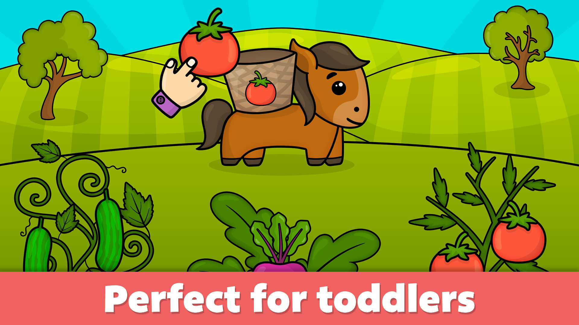 اسکرین شات 1 بازی Baby learning games for kids