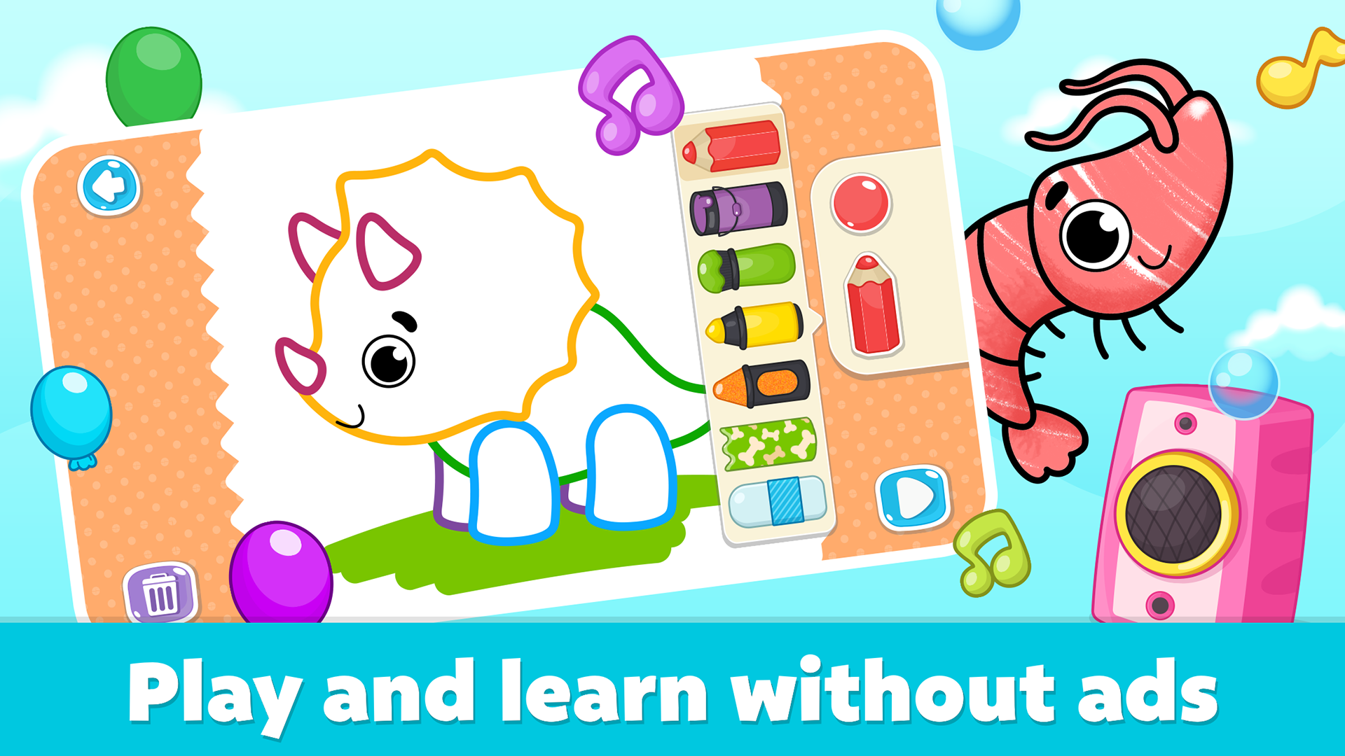 اسکرین شات 4 بازی Coloring for Kids: Drawing 2-6