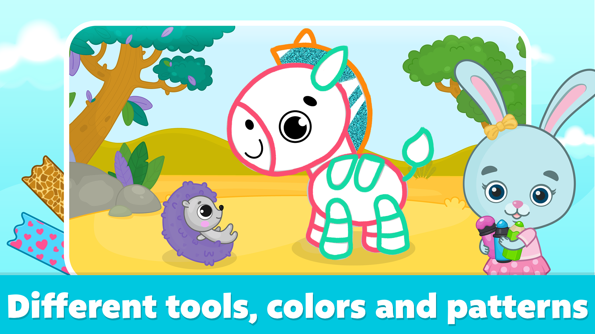 اسکرین شات 3 بازی Coloring for Kids: Drawing 2-6
