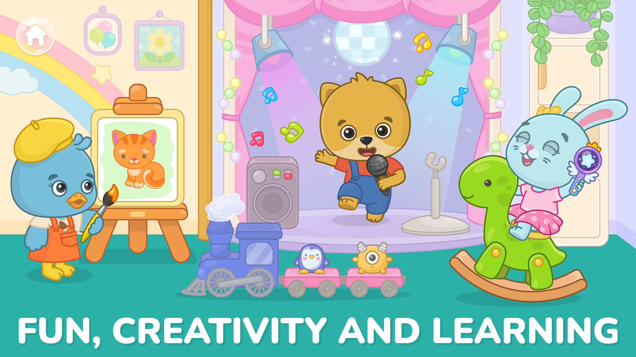 اسکرین شات 6 بازی Bimi Boo World: Toddler Games