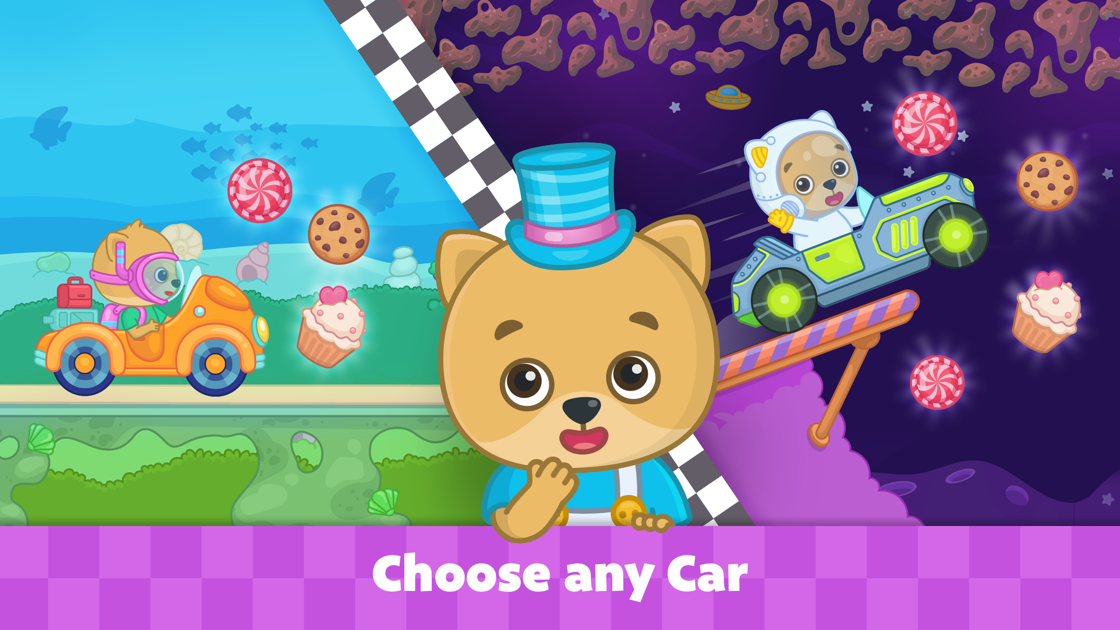 اسکرین شات 3 بازی Kids car games for toddlers 1+