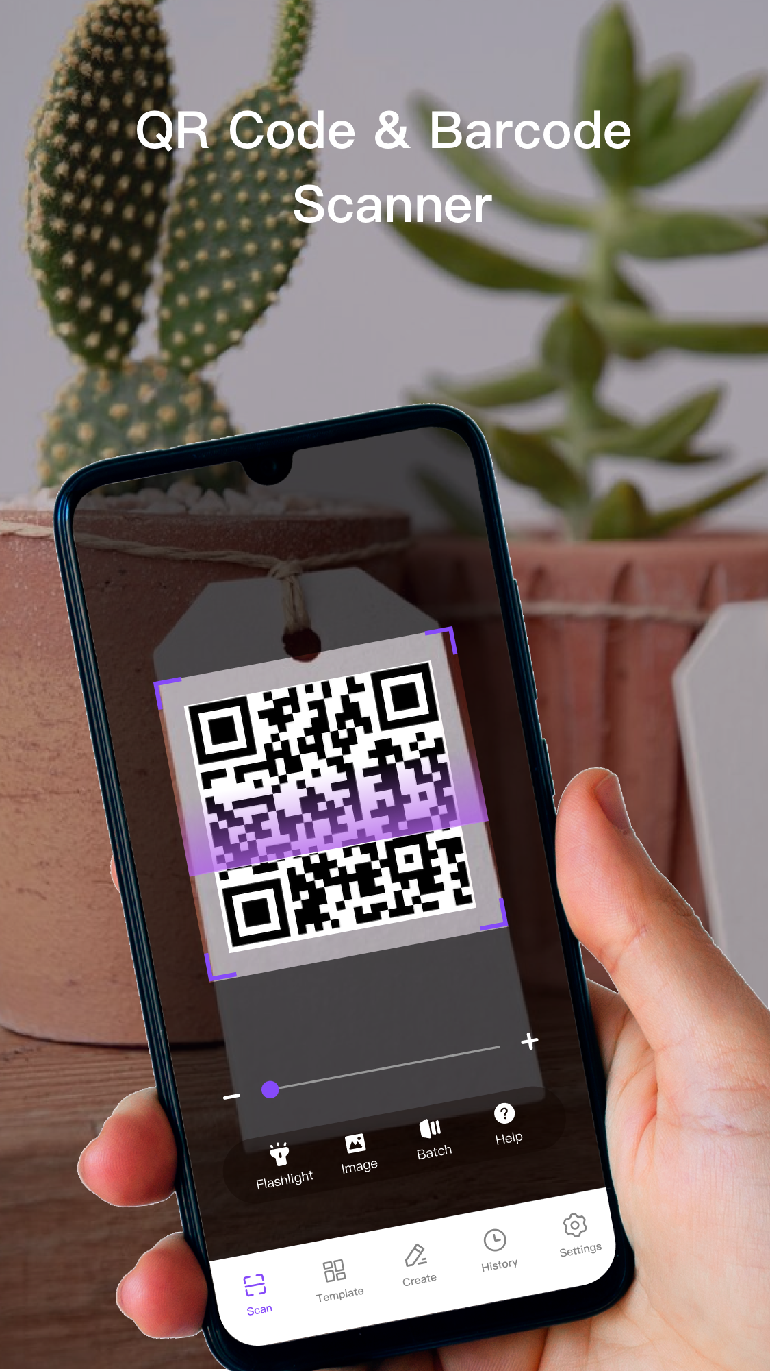 اسکرین شات 1 برنامه QR Code & Barcode Scanner