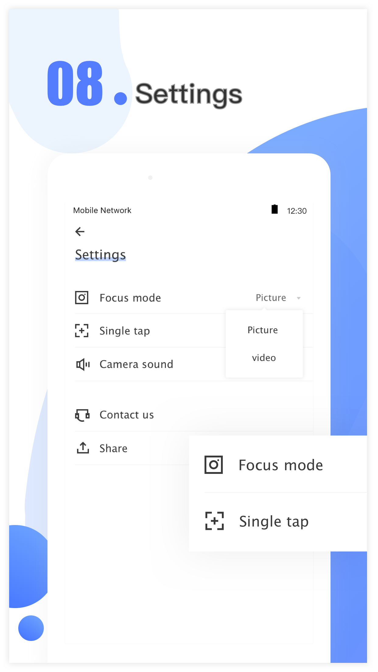 اسکرین شات 8 برنامه Magnifying Glass