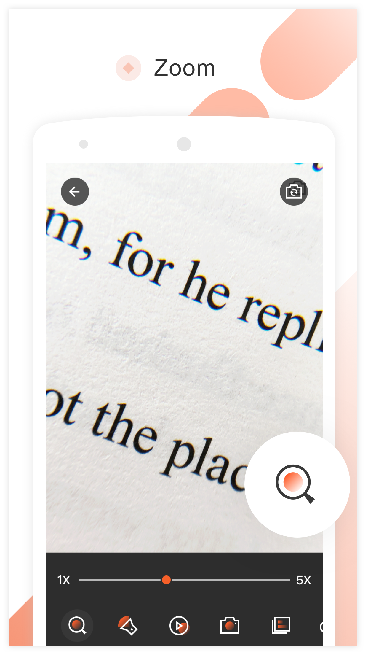 اسکرین شات 1 برنامه Magnifier