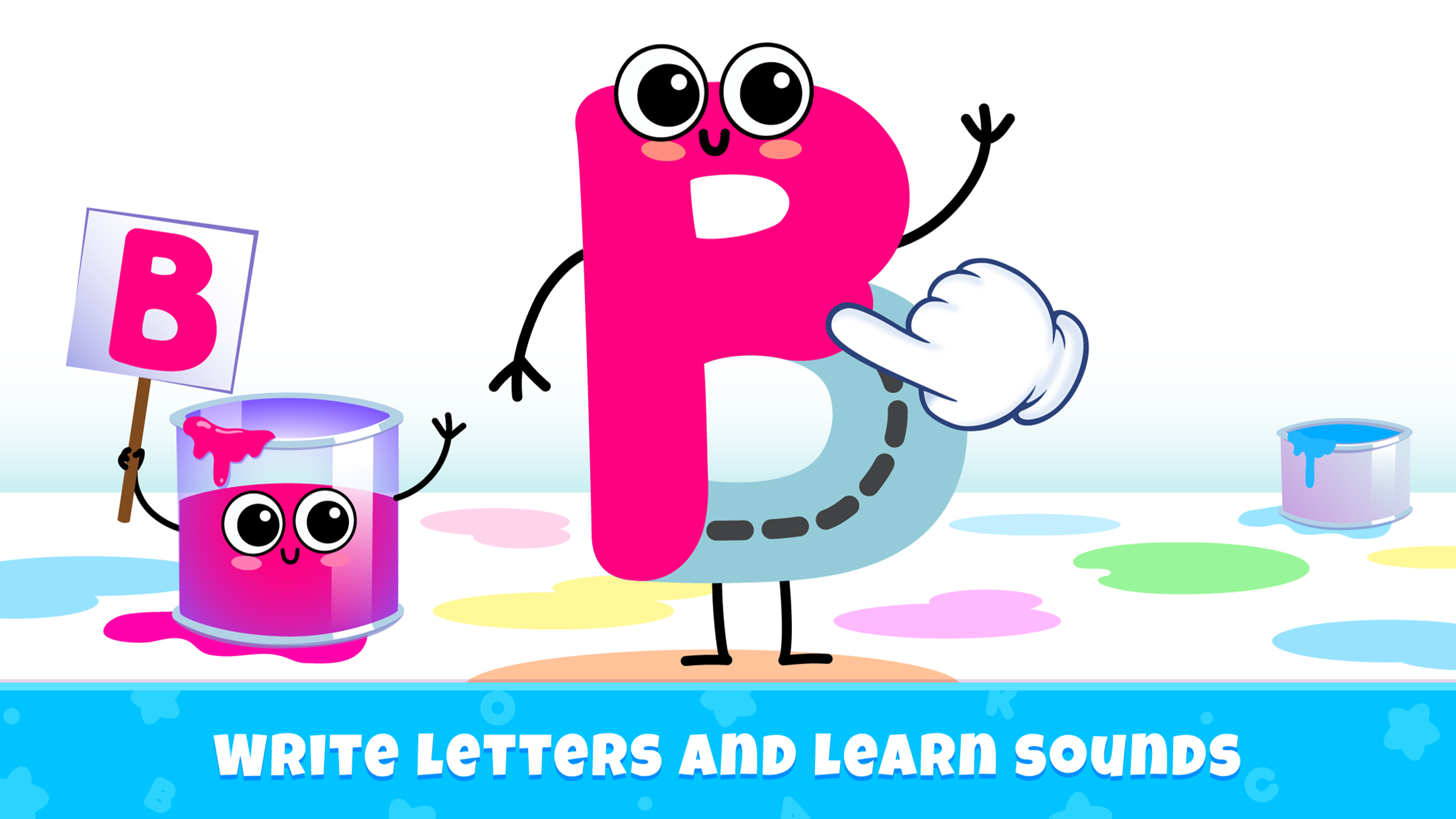 اسکرین شات 4 بازی Bini ABC Games for Kids!
