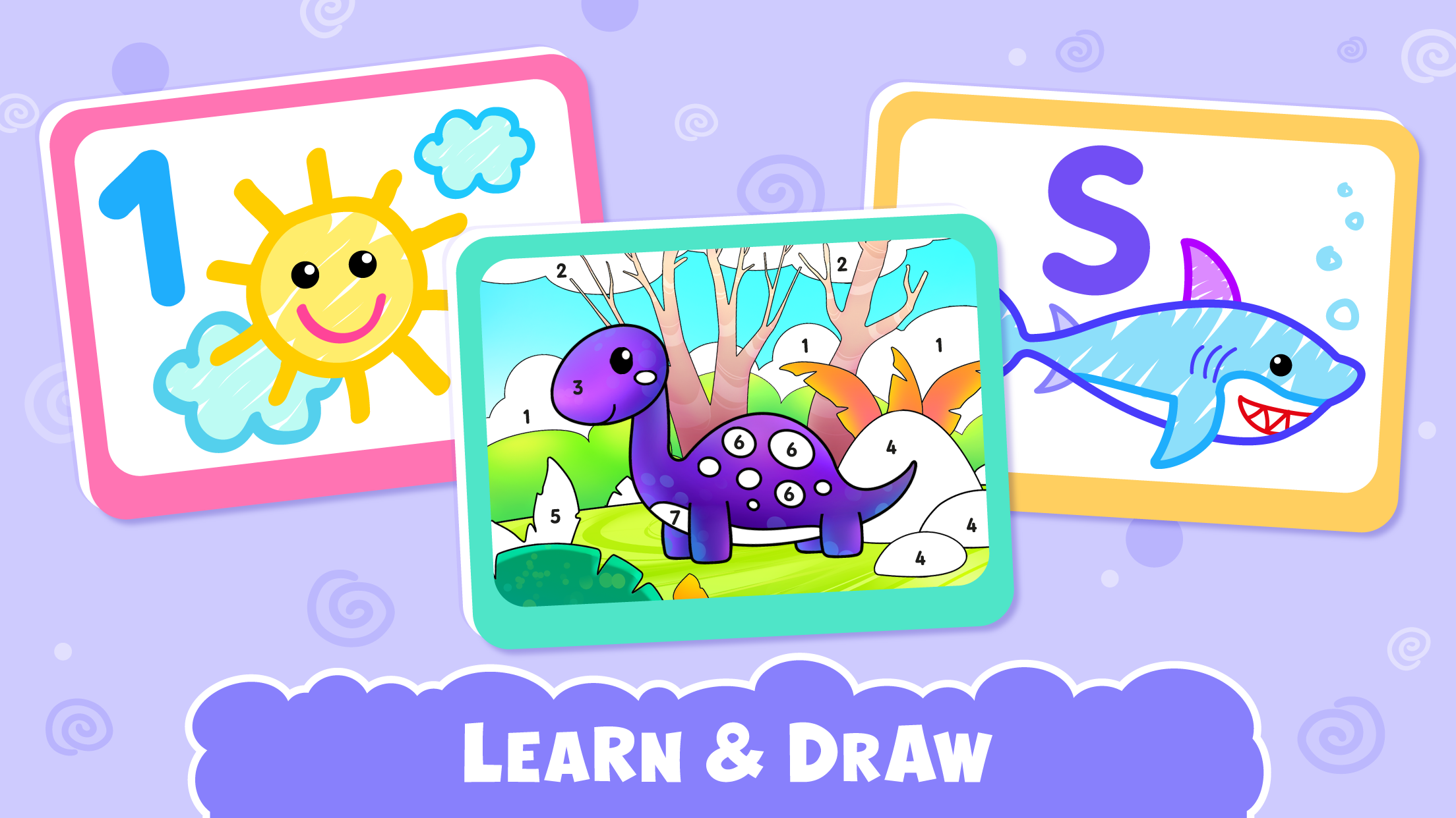 اسکرین شات 2 بازی Kids Drawing Games for Toddler