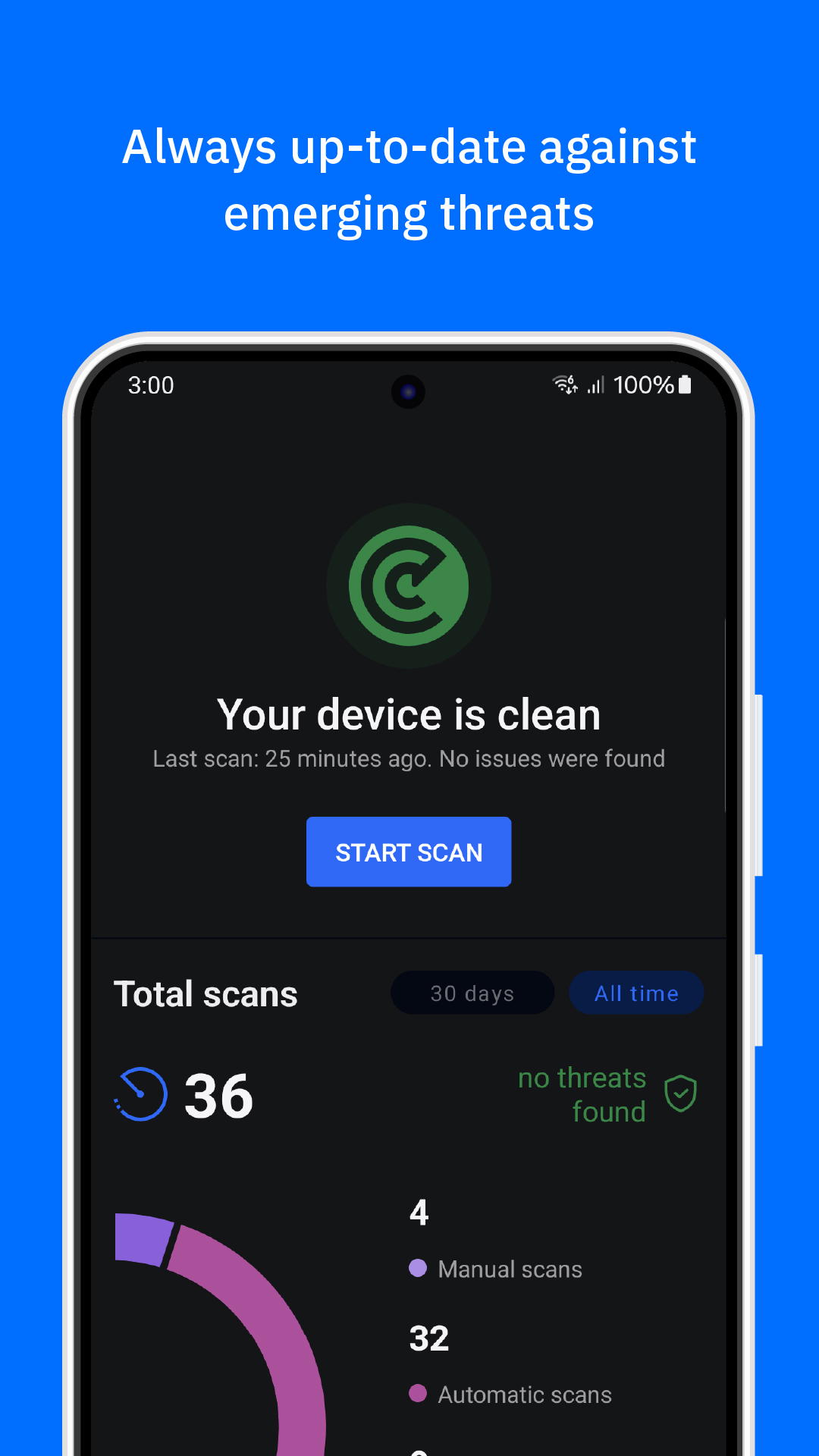 اسکرین شات 2 برنامه Bitdefender Mobile Security