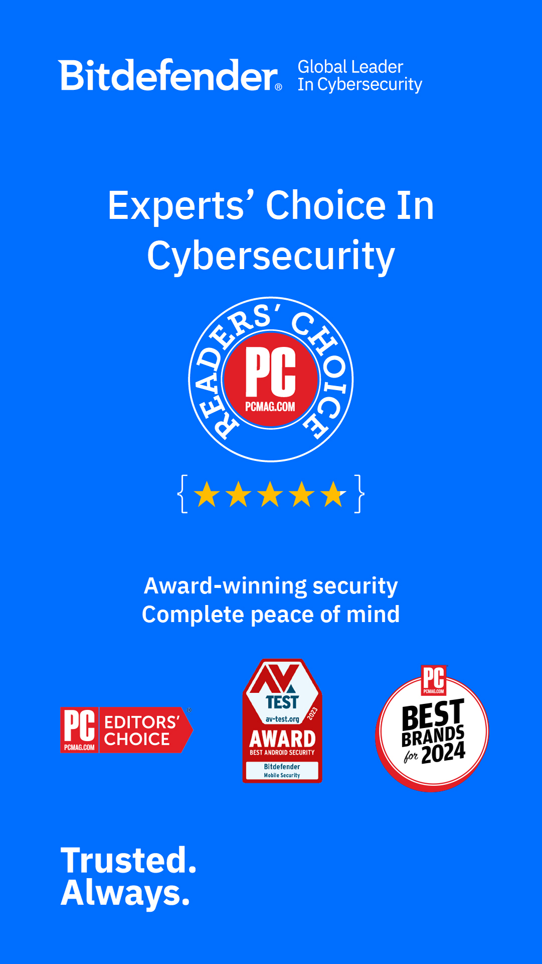 اسکرین شات 1 برنامه Bitdefender Mobile Security