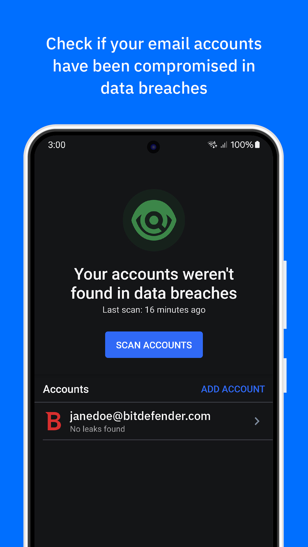 اسکرین شات 6 برنامه Bitdefender Mobile Security
