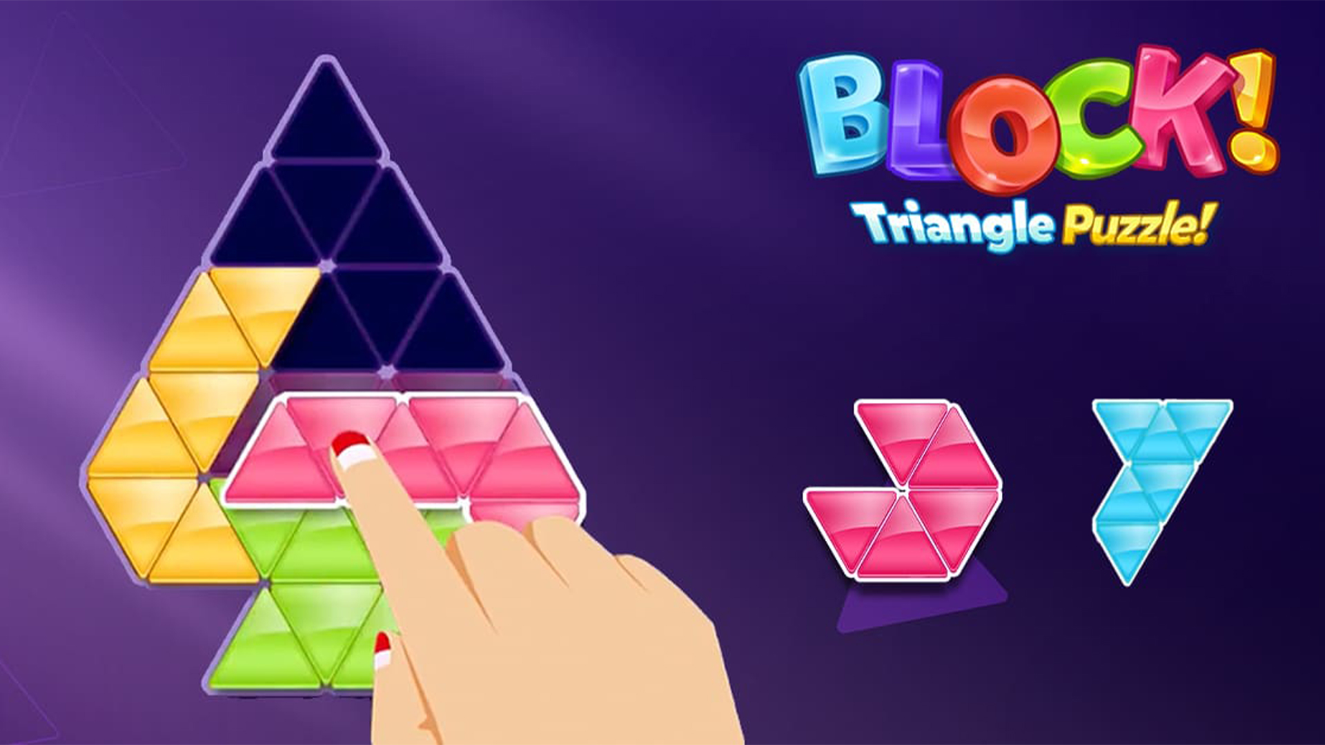 اسکرین شات 2 بازی Block! Triangle Puzzle:Tangram