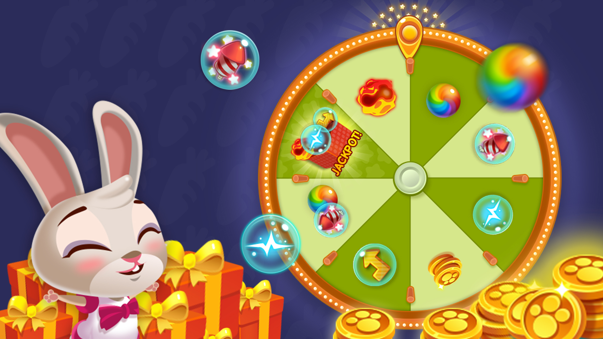 اسکرین شات 2 بازی Bunny Pop
