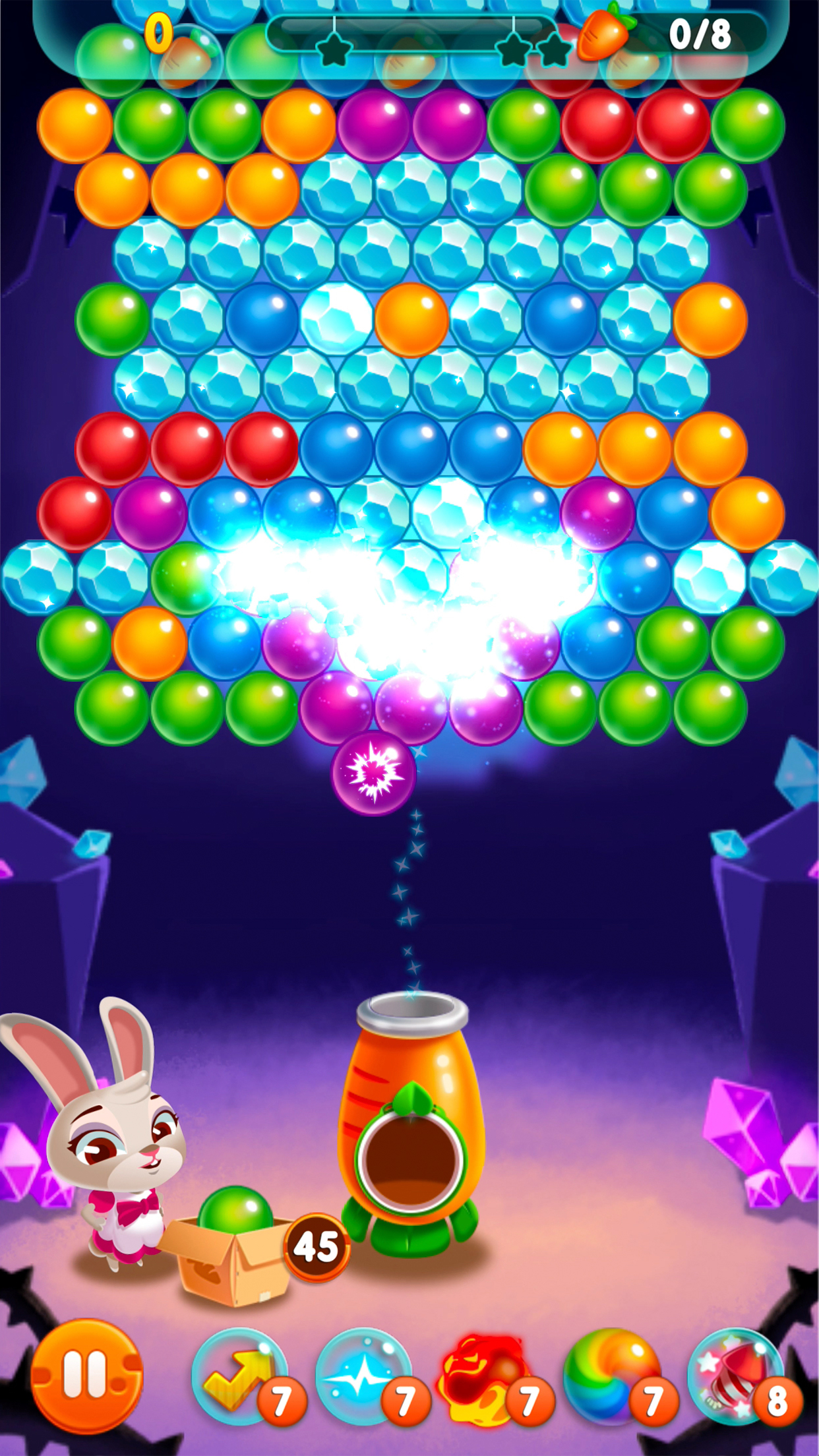 اسکرین شات 6 بازی Bunny Pop