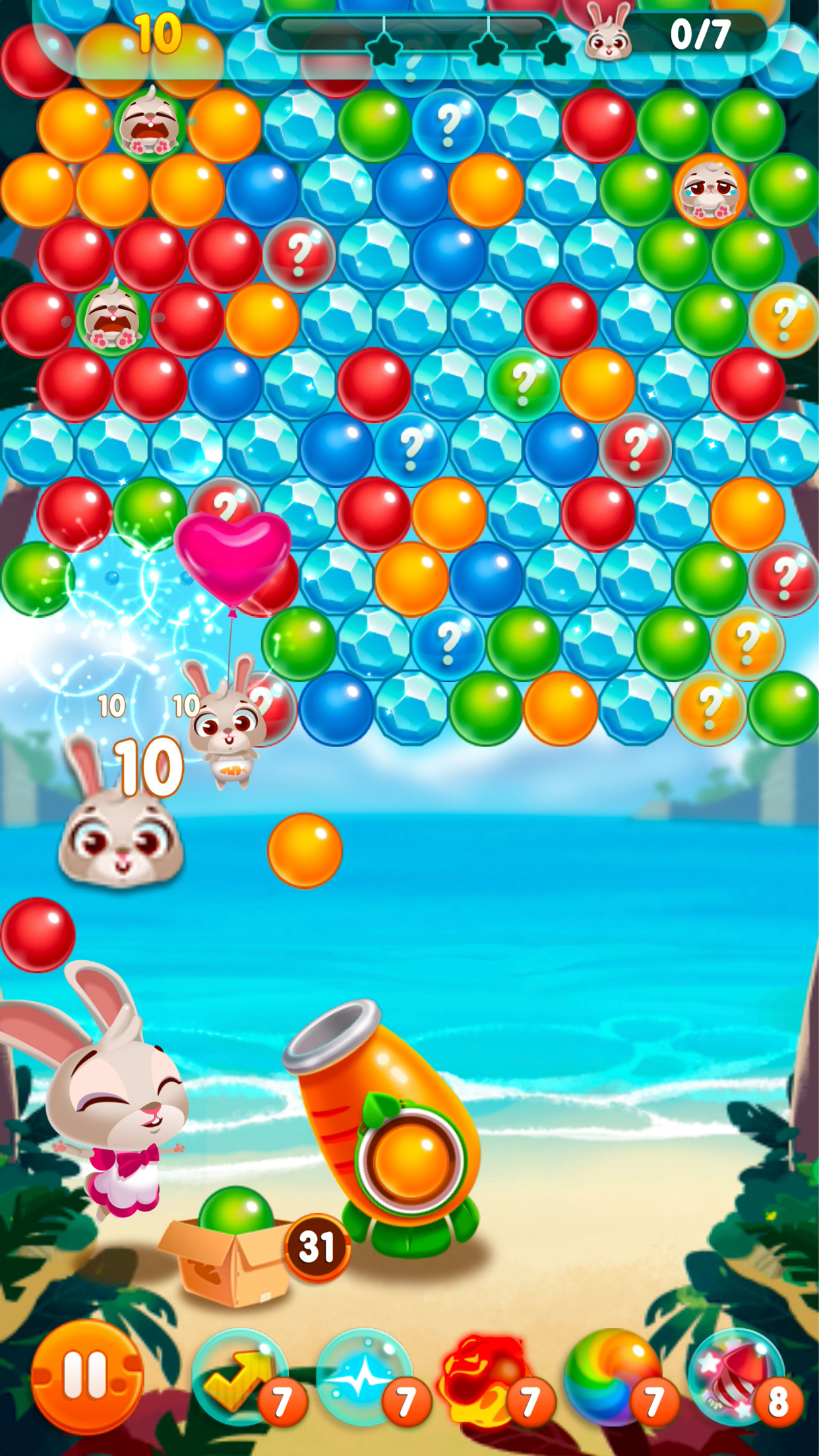 اسکرین شات 5 بازی Bunny Pop