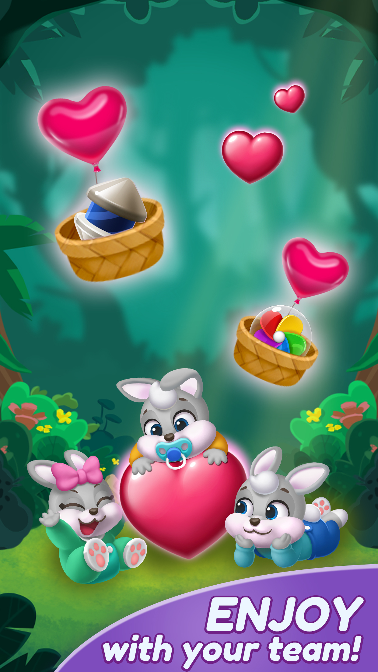 اسکرین شات 7 بازی Bunny Pop Blast