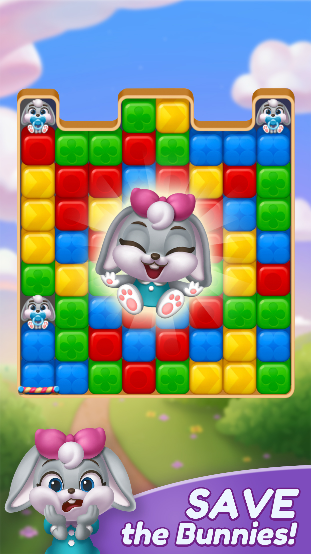اسکرین شات 5 بازی Bunny Pop Blast