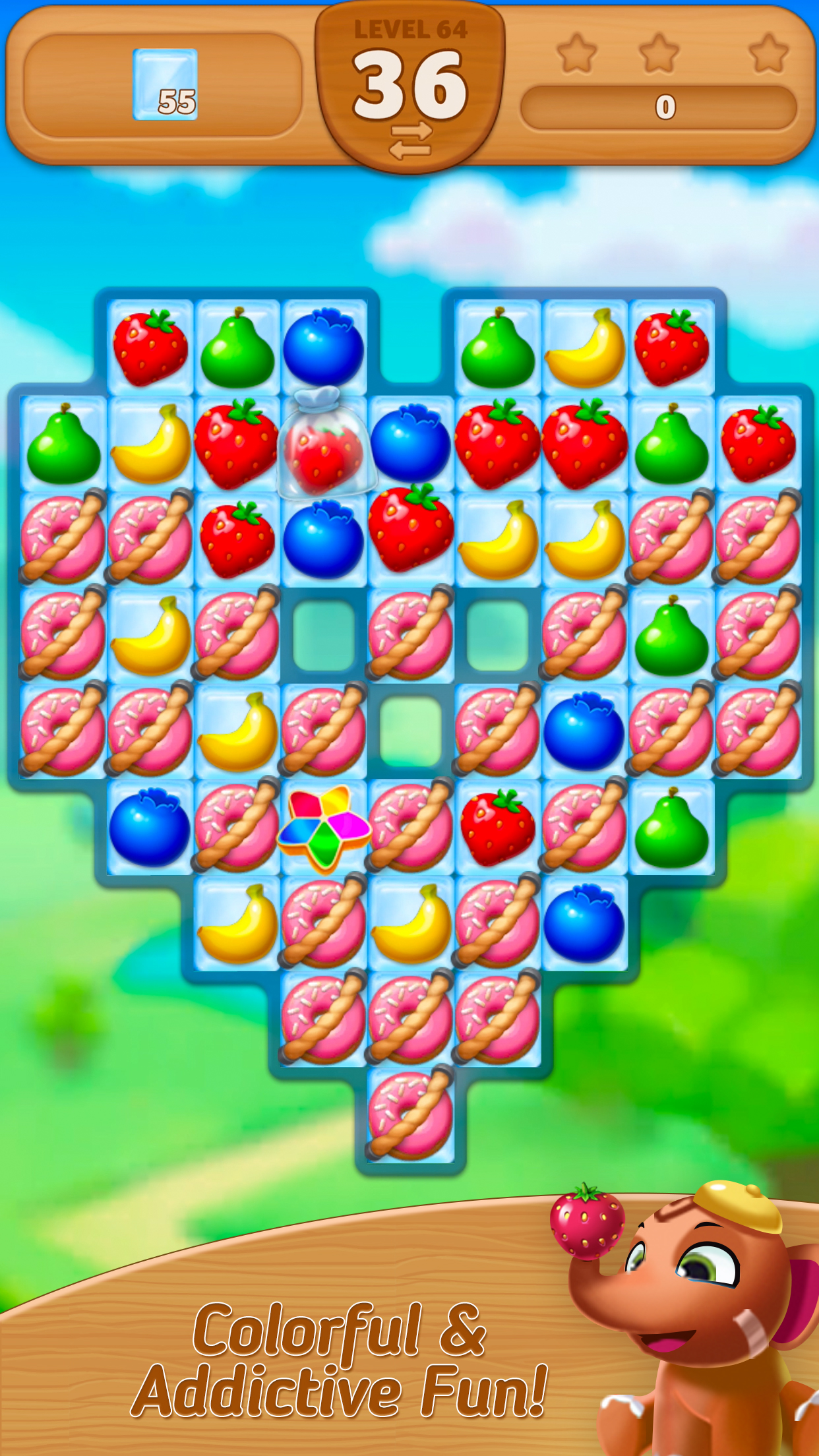 اسکرین شات 6 بازی Fruits Mania : Elly’s travel