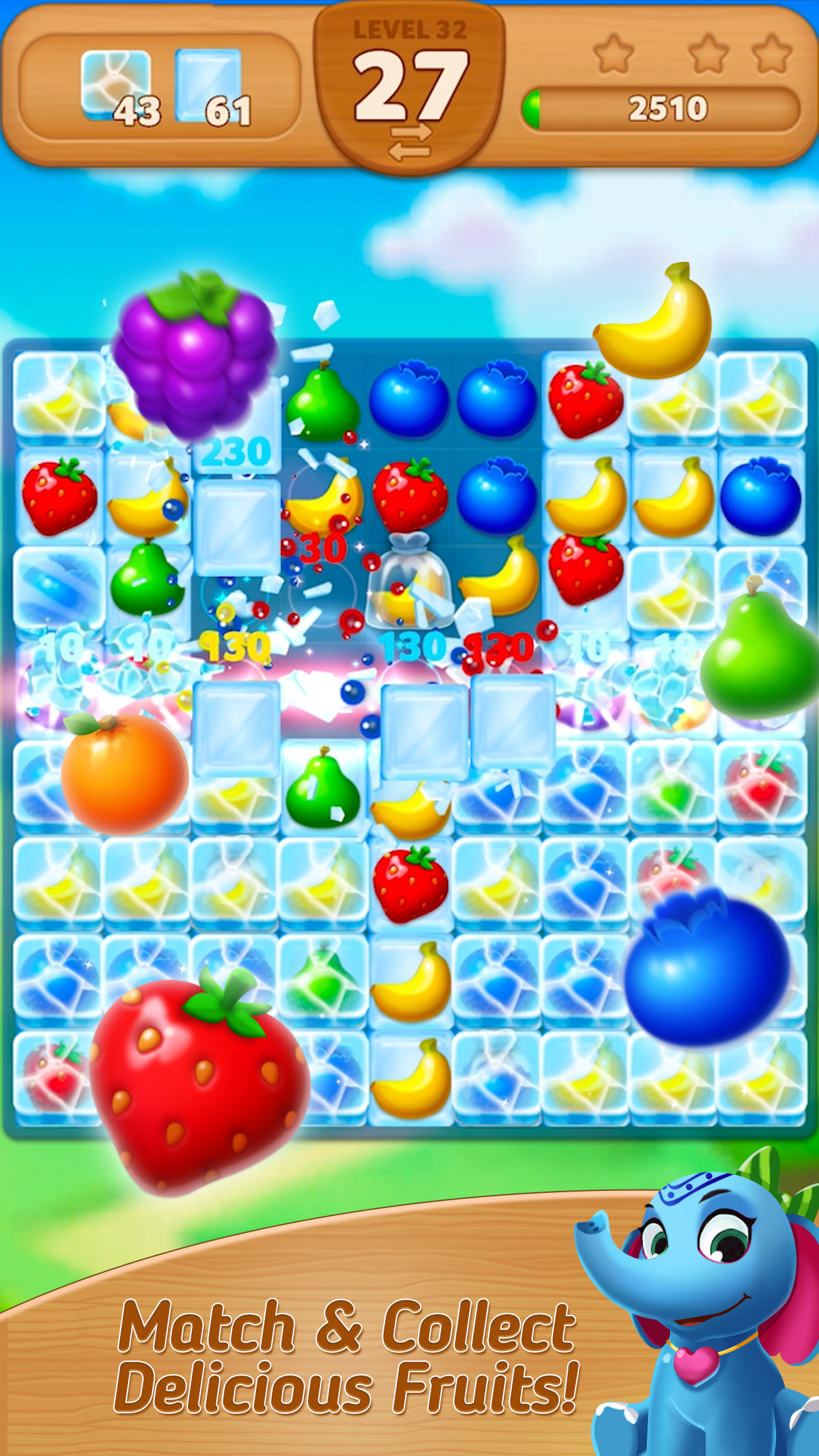 اسکرین شات 4 بازی Fruits Mania : Elly’s travel