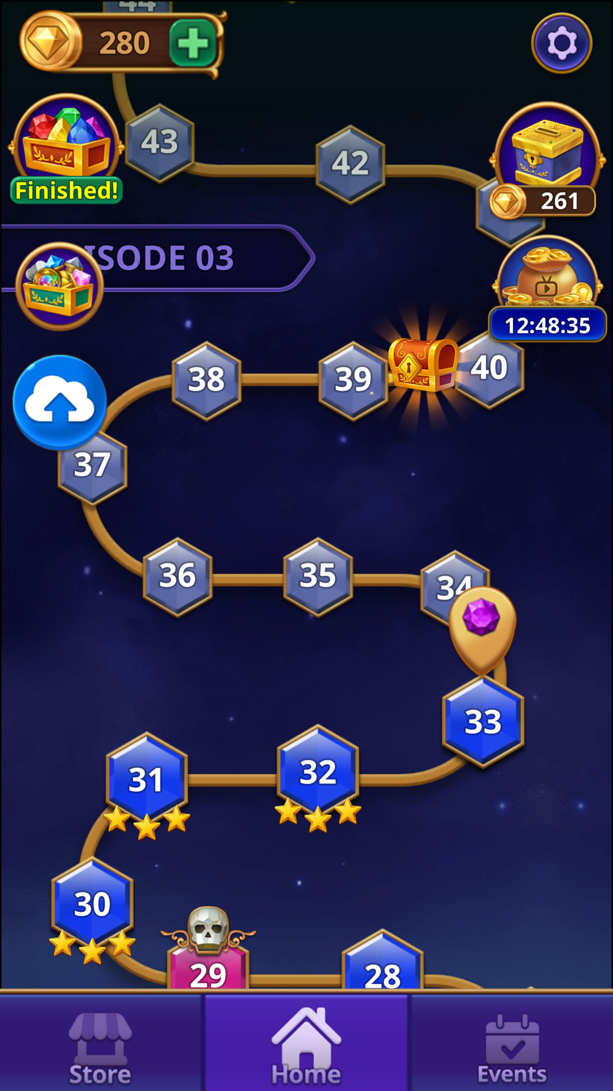 اسکرین شات 7 بازی Jewels Magic : King’s Diamond