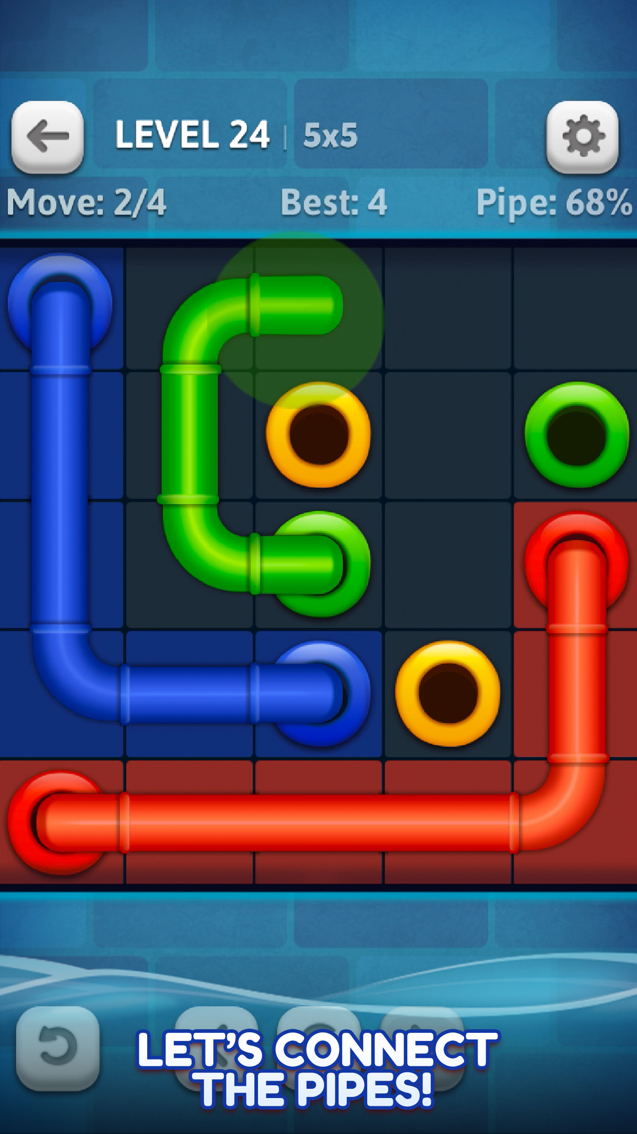 اسکرین شات 4 بازی Line Puzzle: Pipe Art