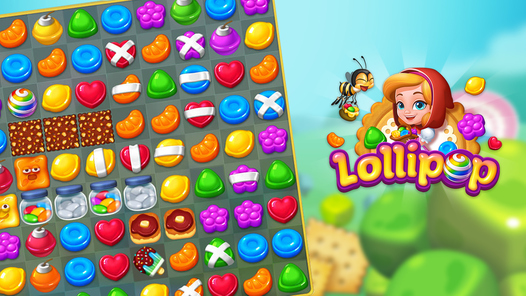 اسکرین شات 3 بازی Lollipop: Sweet Taste Match 3