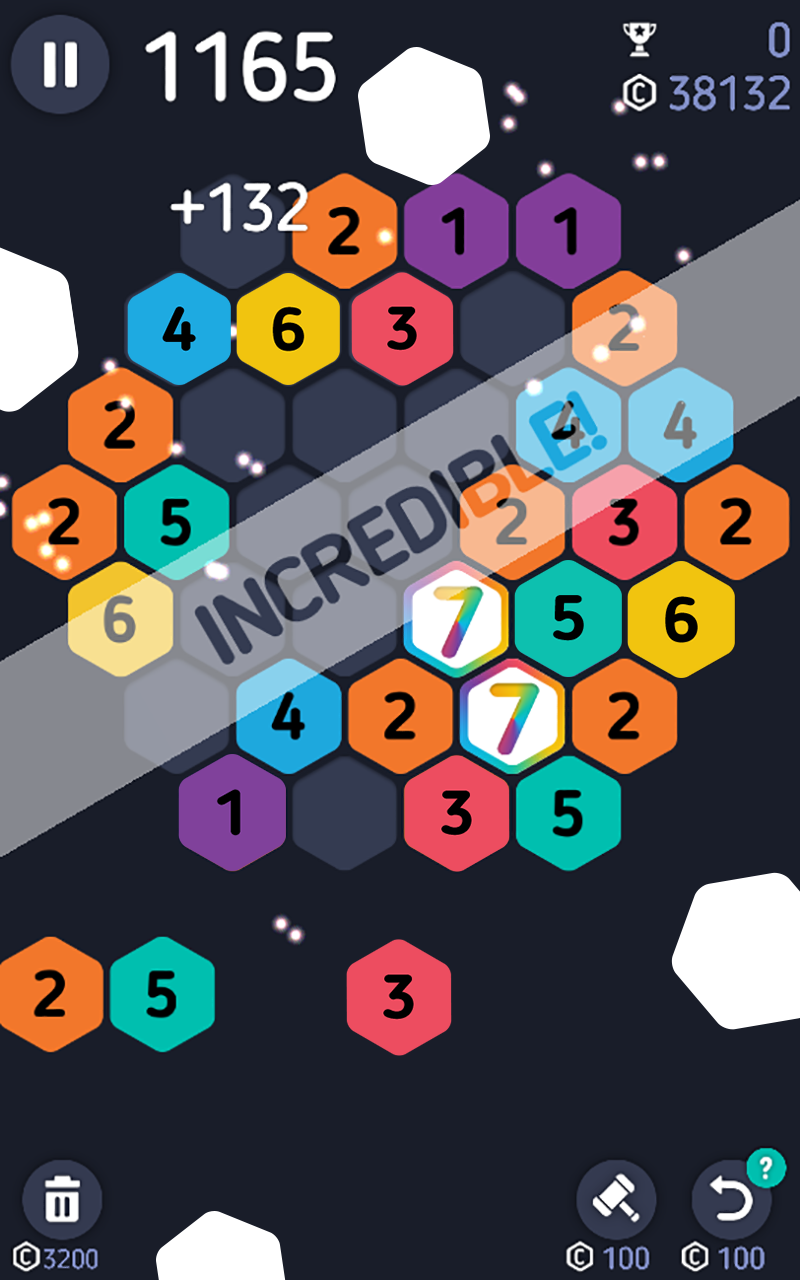 اسکرین شات 4 بازی Make7! Hexa Puzzle