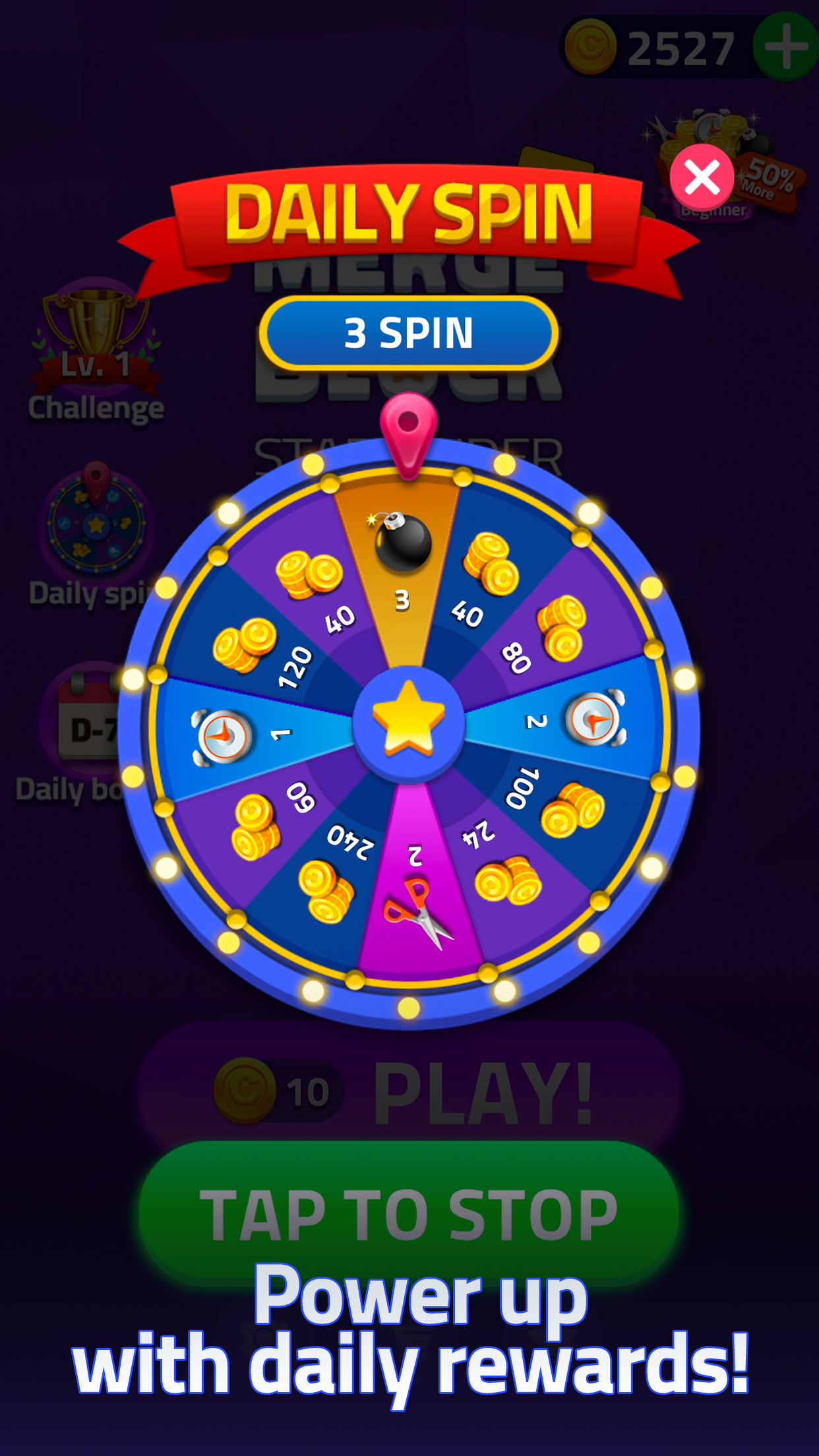 اسکرین شات 6 بازی Merge Block: Star Finders