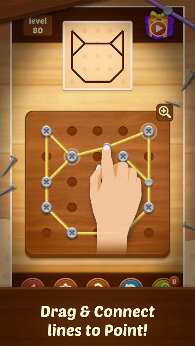 اسکرین شات 4 بازی Line Puzzle: String Art
