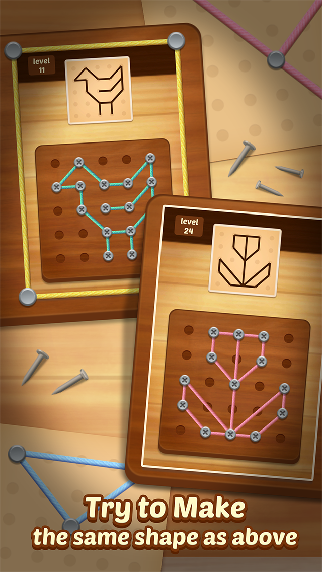 اسکرین شات 8 بازی Line Puzzle: String Art