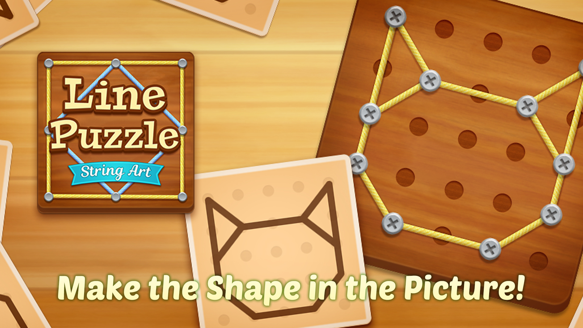 اسکرین شات 3 بازی Line Puzzle: String Art