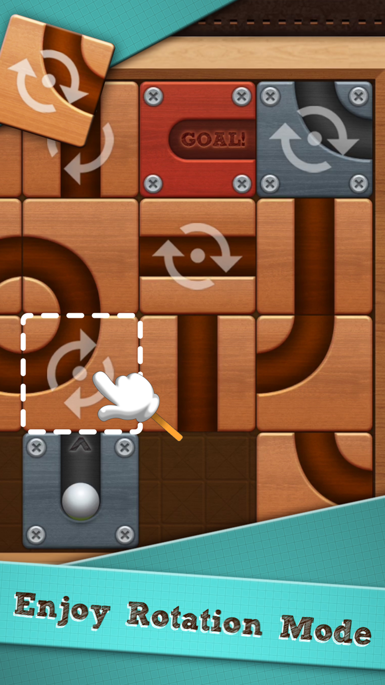 اسکرین شات 7 بازی Roll the Ball® - slide puzzle