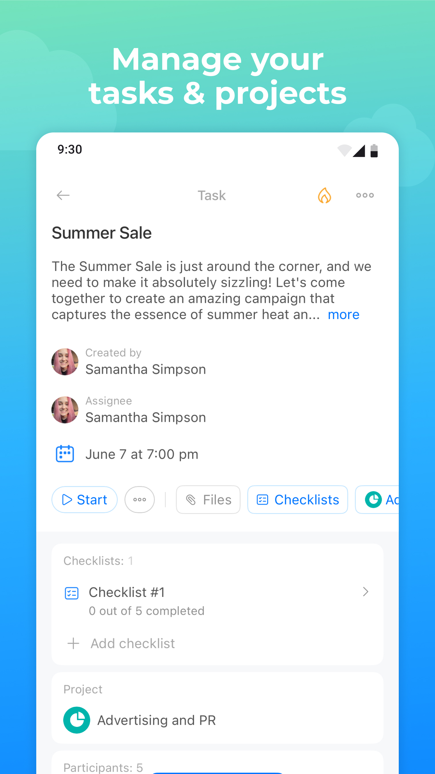 اسکرین شات 3 برنامه Bitrix24 CRM And Projects