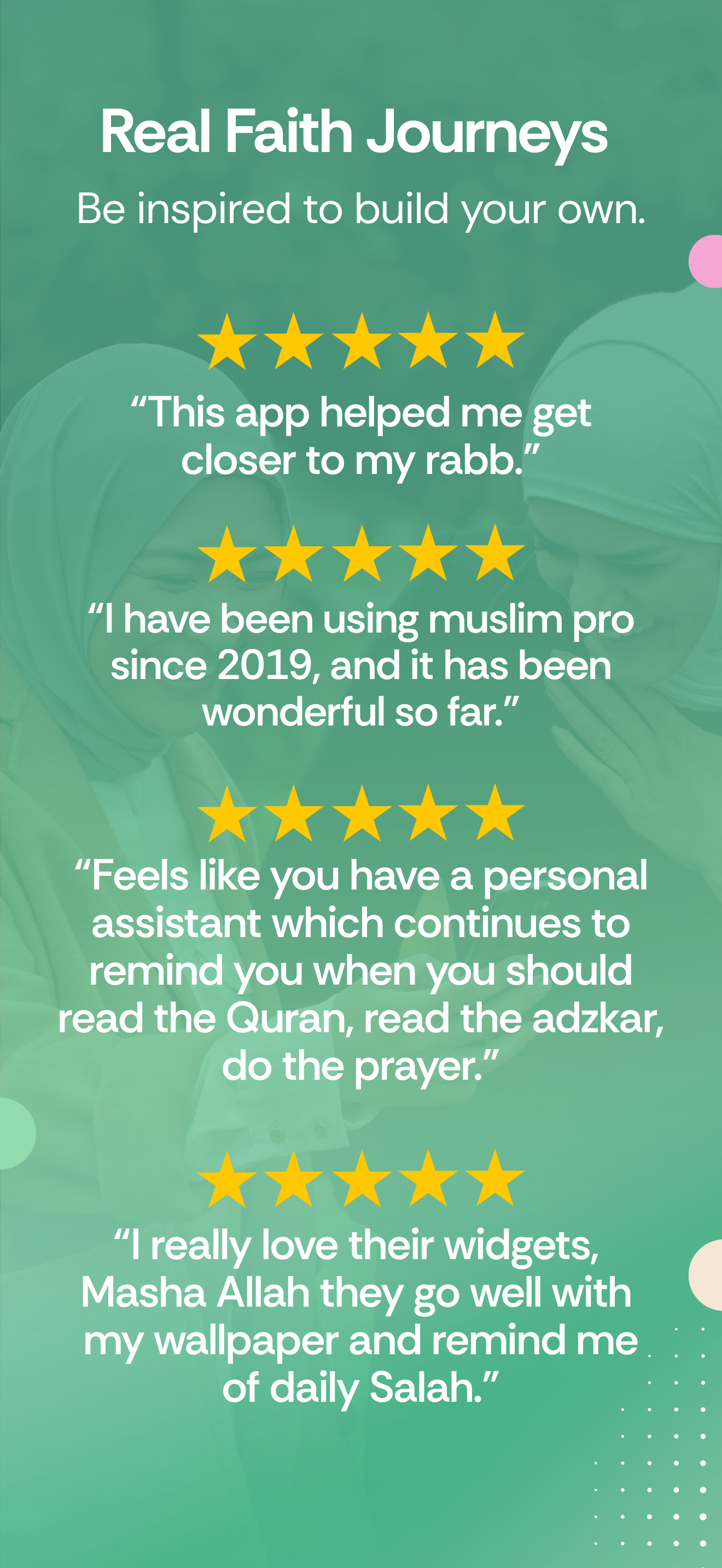 اسکرین شات 4 برنامه Muslim Pro: Quran Athan Prayer