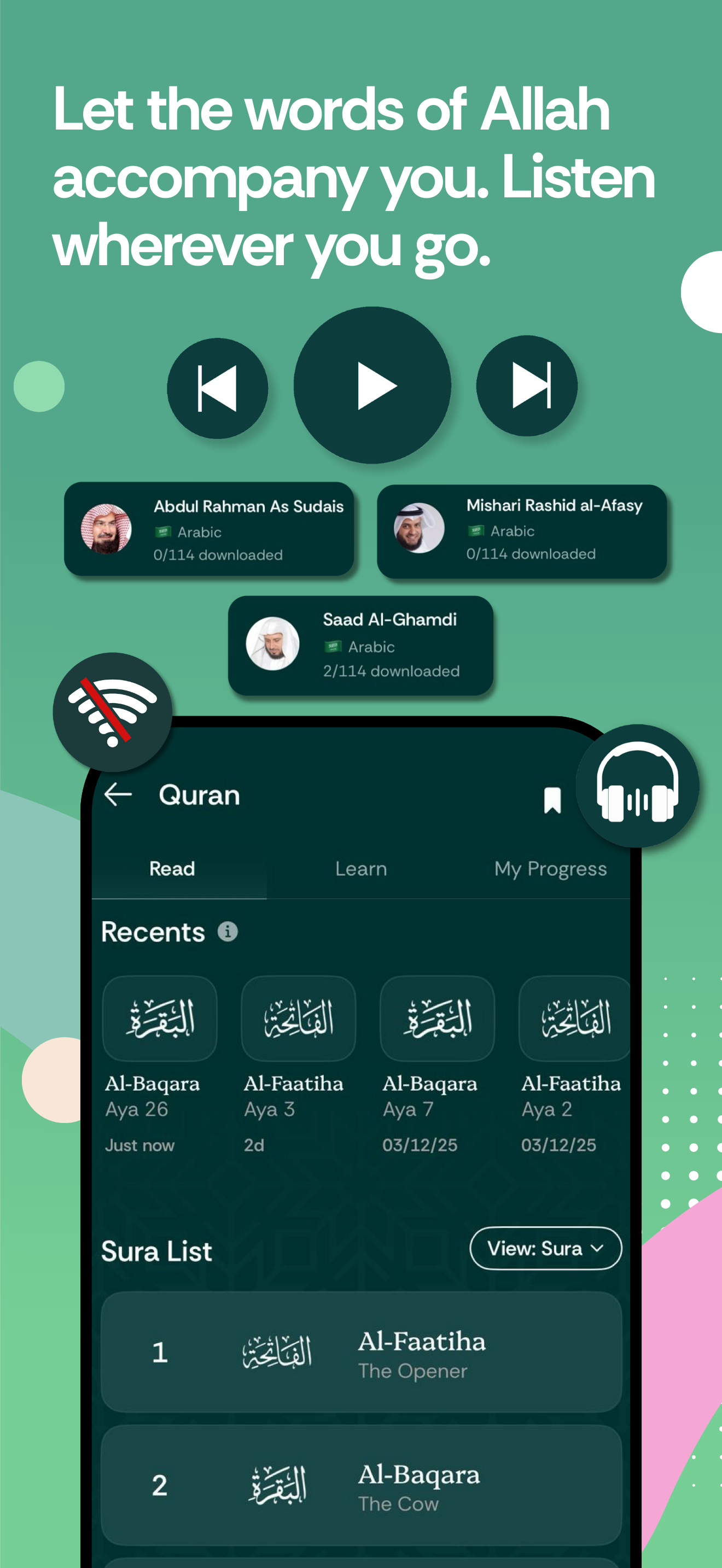 اسکرین شات 5 برنامه Muslim Pro: Quran Athan Prayer