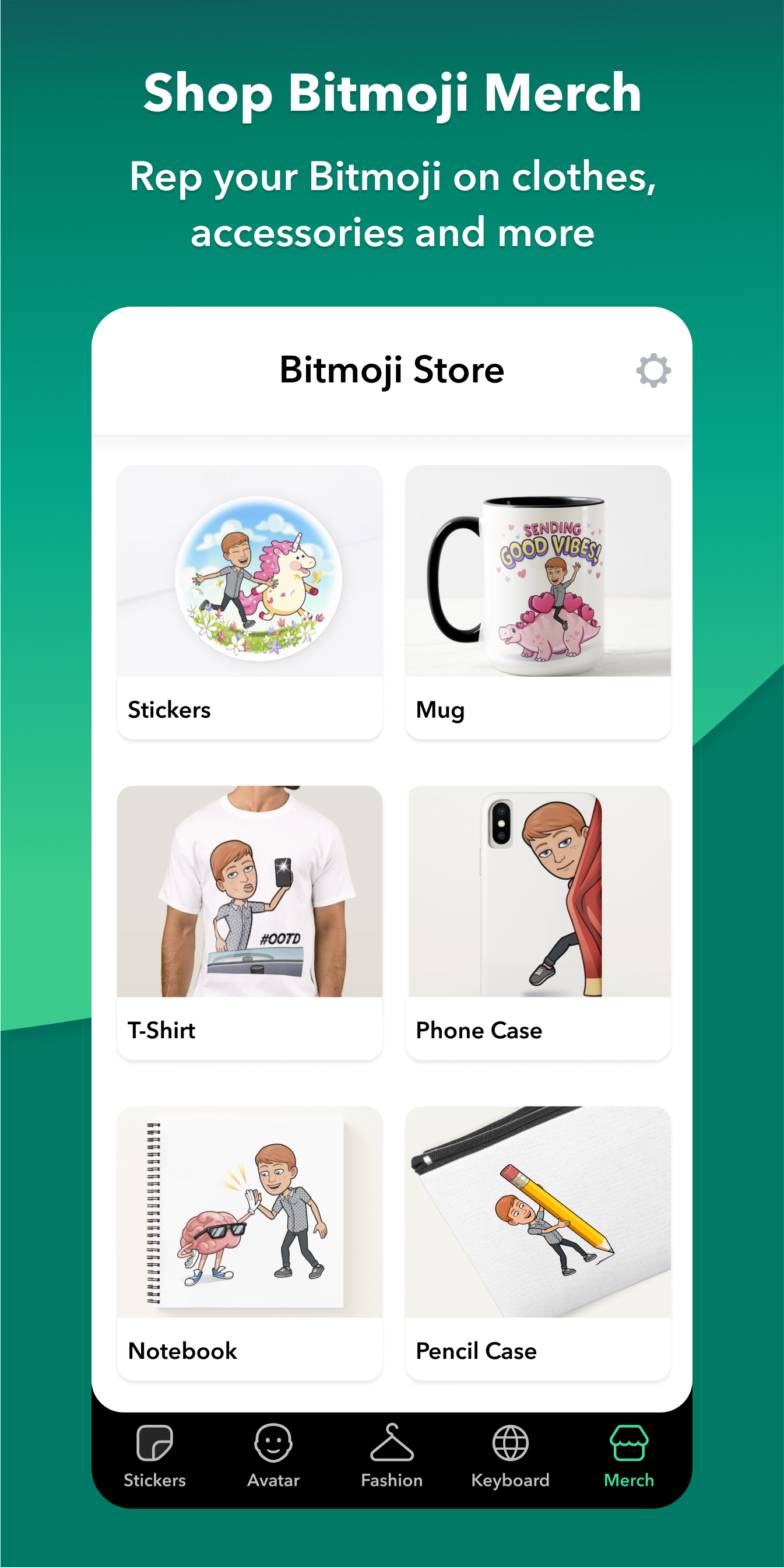 اسکرین شات 6 برنامه Bitmoji