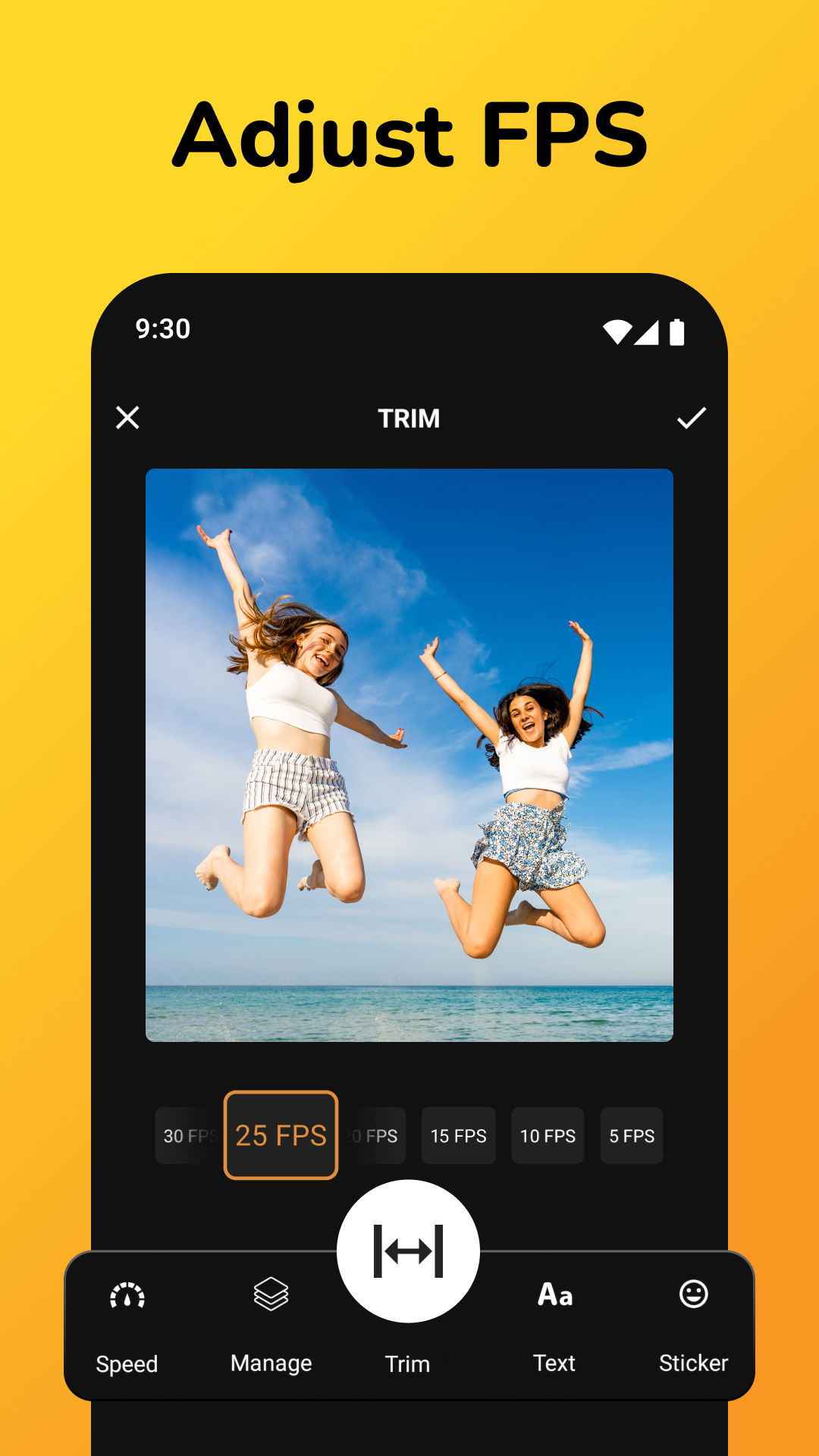 اسکرین شات 4 برنامه GIF Maker, Video to GIF Editor