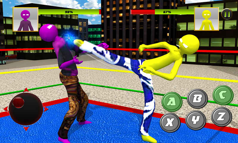 اسکرین شات 3 بازی Stickman Wrestling