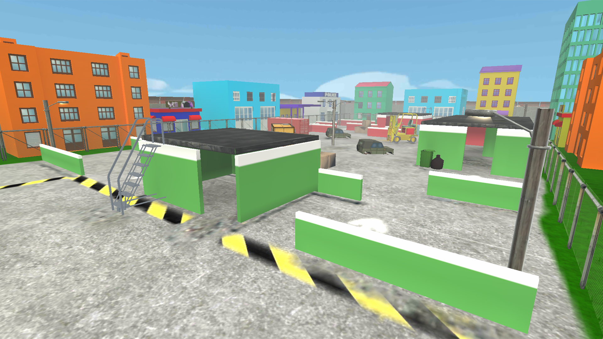 اسکرین شات 1 بازی Toy Gun Blaster- Shooter Squad