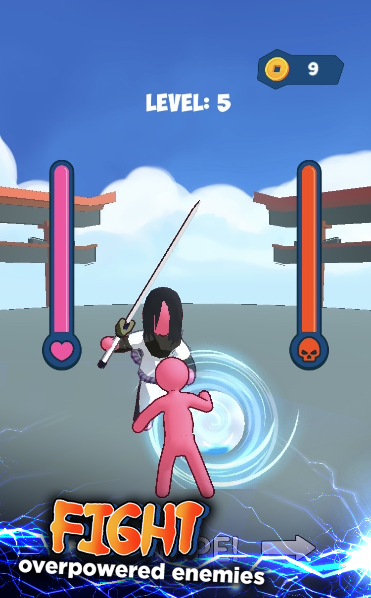 اسکرین شات 5 بازی Manga Run: Rasengan!