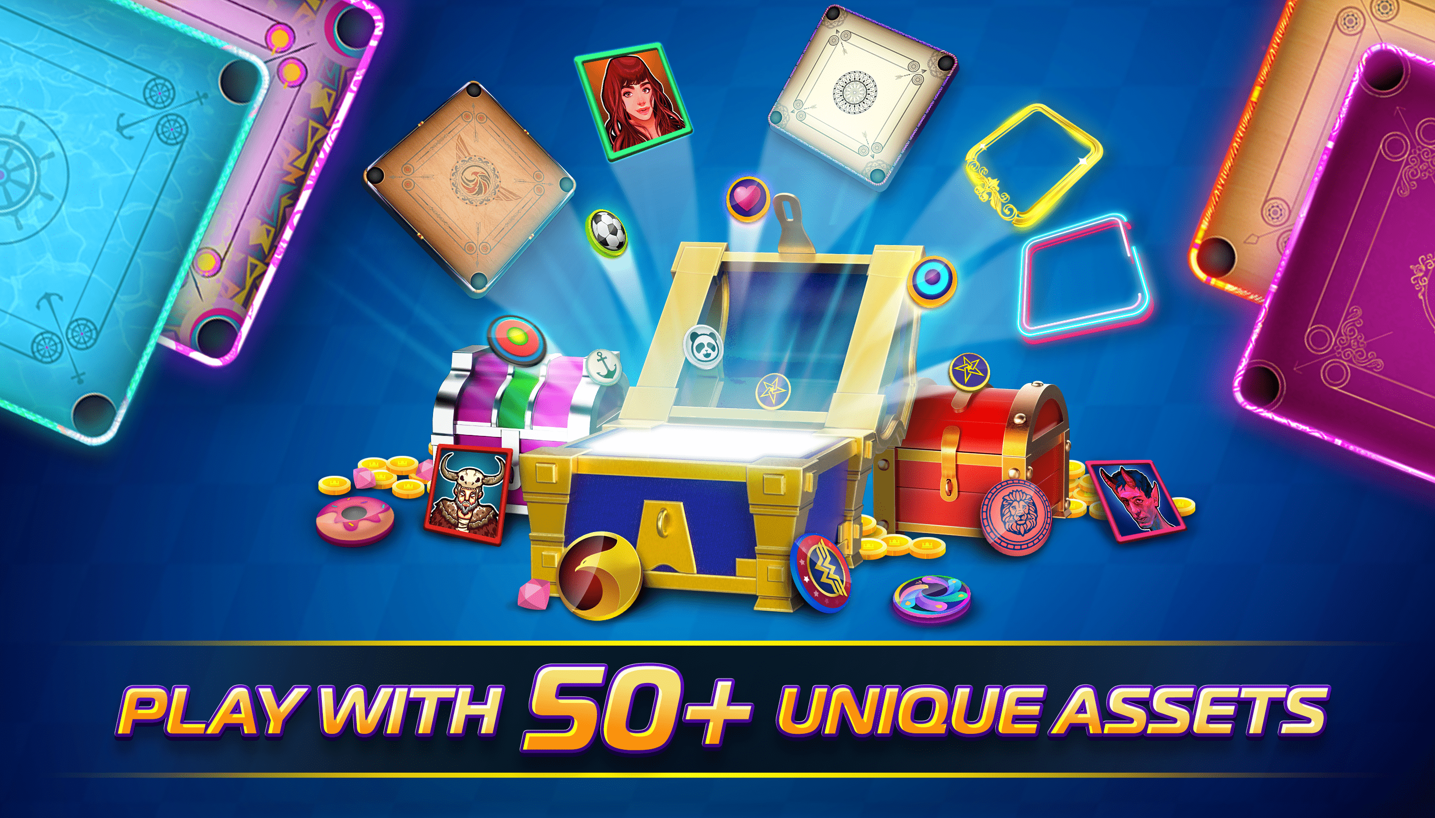 اسکرین شات 7 بازی Carrom Superstar