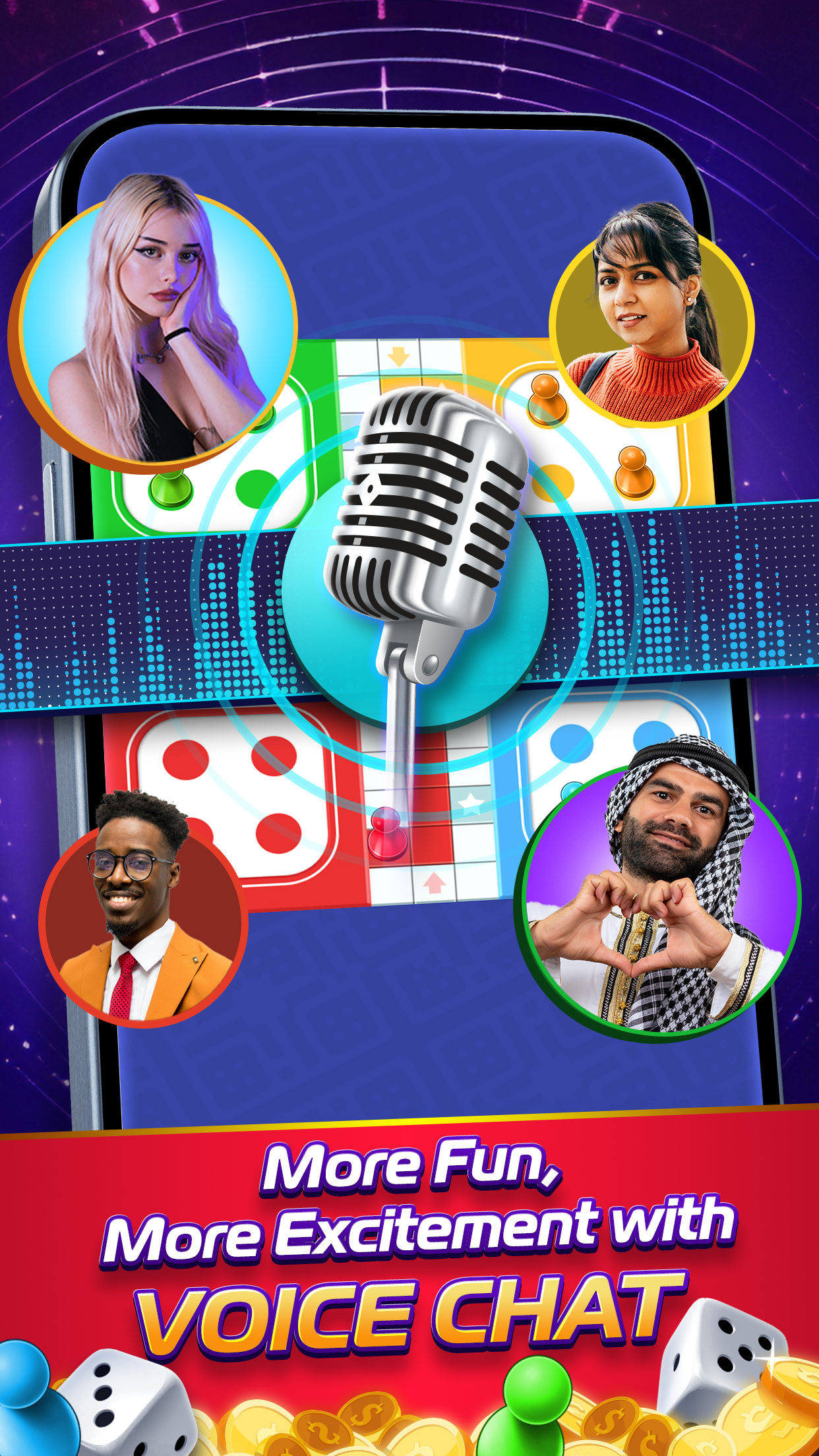 اسکرین شات 4 بازی Ludo SuperStar - Fun Dice Game