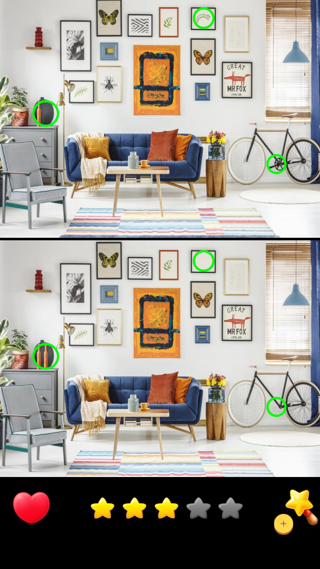 اسکرین شات 4 بازی Difference game, spot them all