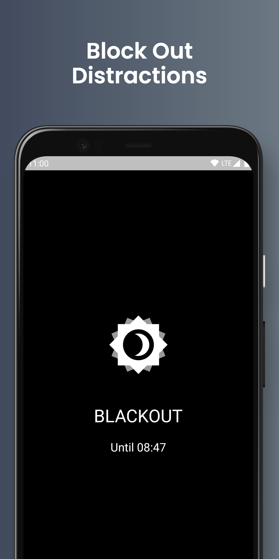 اسکرین شات 2 برنامه BlackOut: Stay Focused
